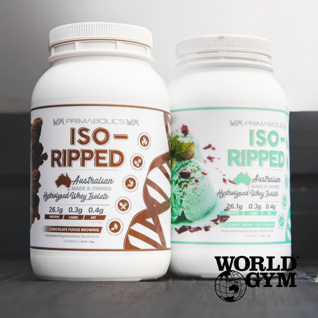 NEW PRODUCT ALERT!! ISO-RIPPED is a... - World Gym Caloundra | Facebook