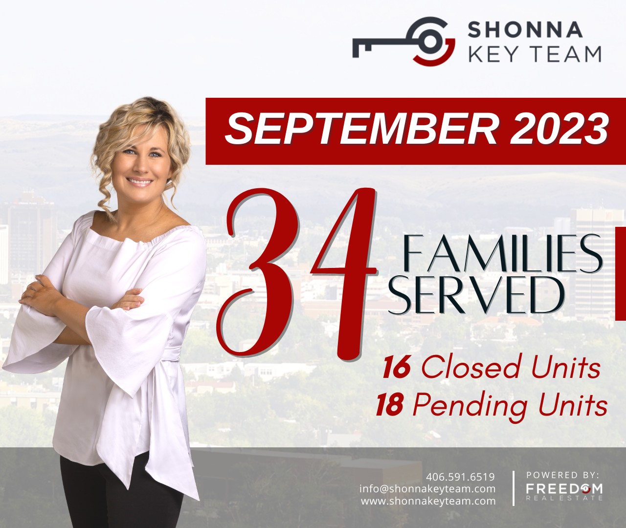 Shonna Key Team A resounding round of applause and...