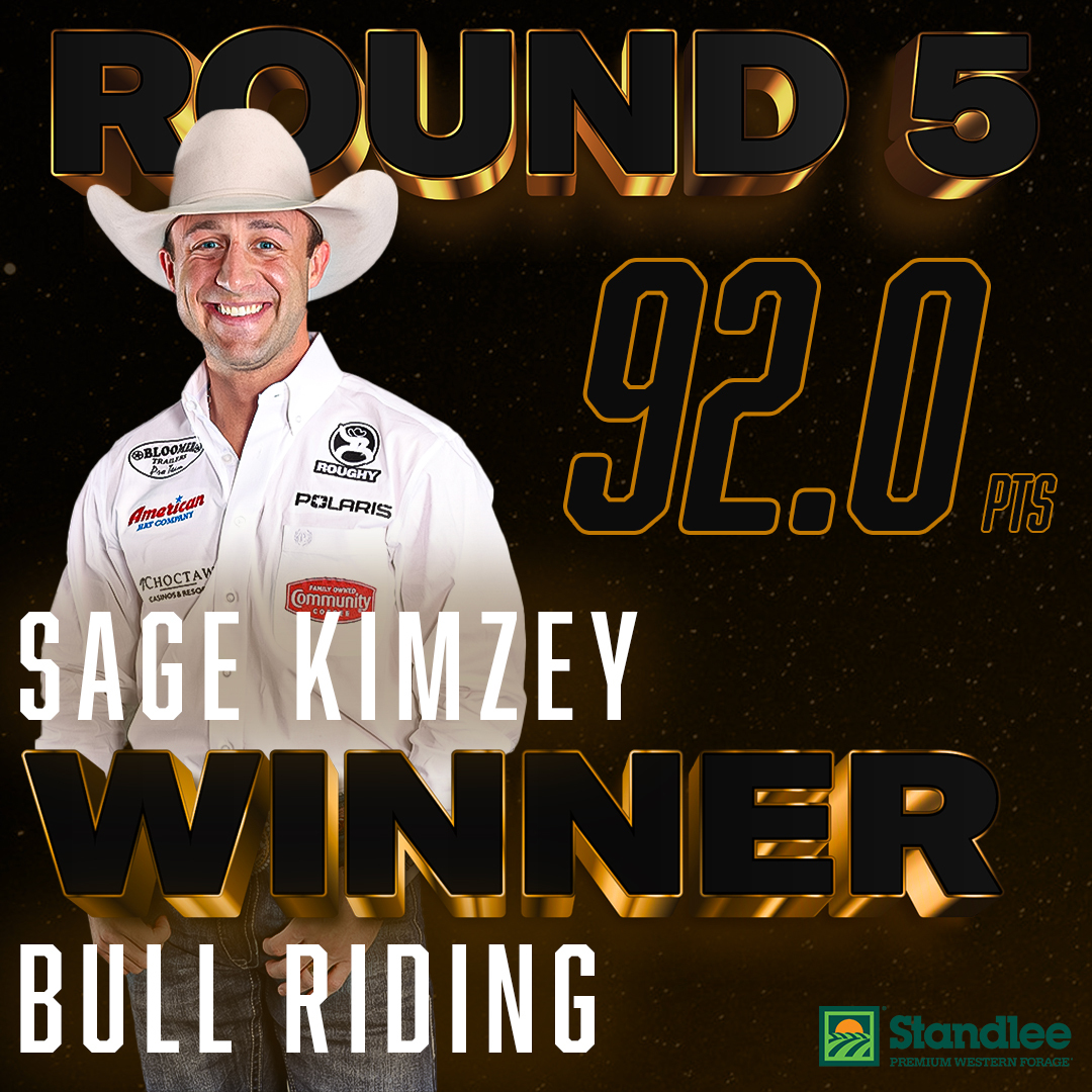 PRCA ProRodeo - Round 5 belongs to Sage Kimzey after he... | Facebook