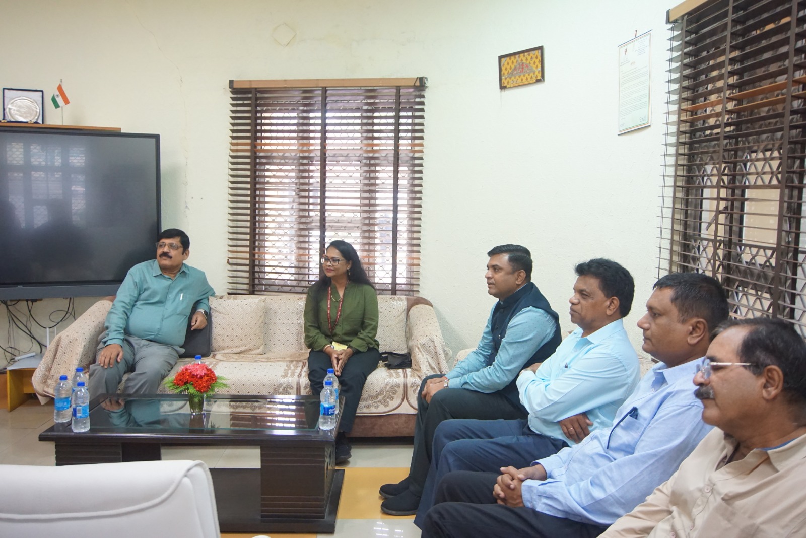 Welcome of Hon'ble Smt. S. Rukmani, Joint Secretary (M&T), Department ...