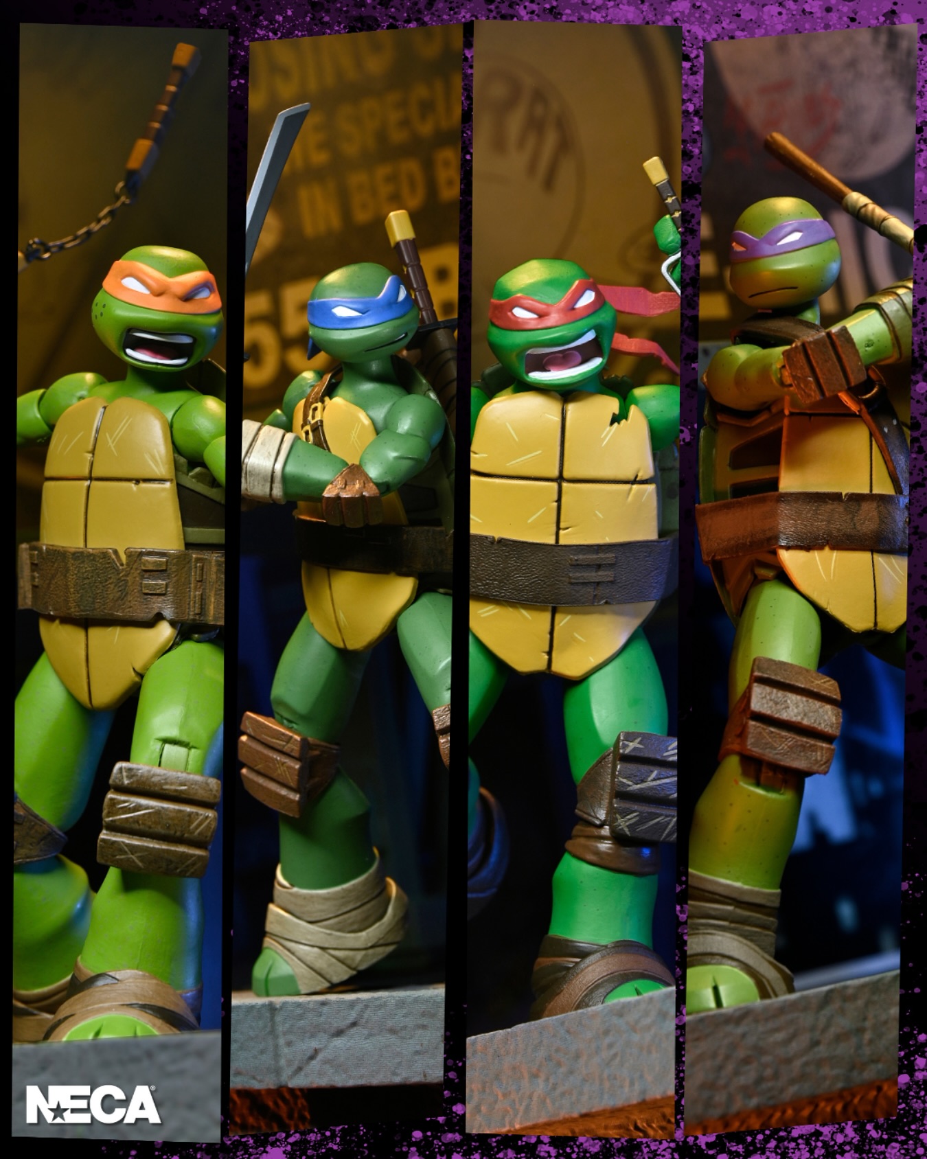 NECA - 💥BOOYAKASHA 💥It must be your Mutation Day... TMNT 2012 dropping ...