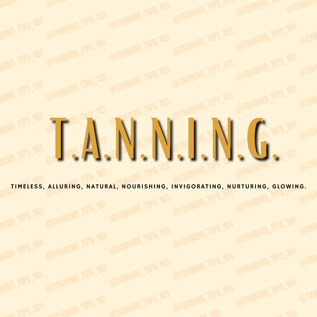 Tanning tips and facts | Facebook