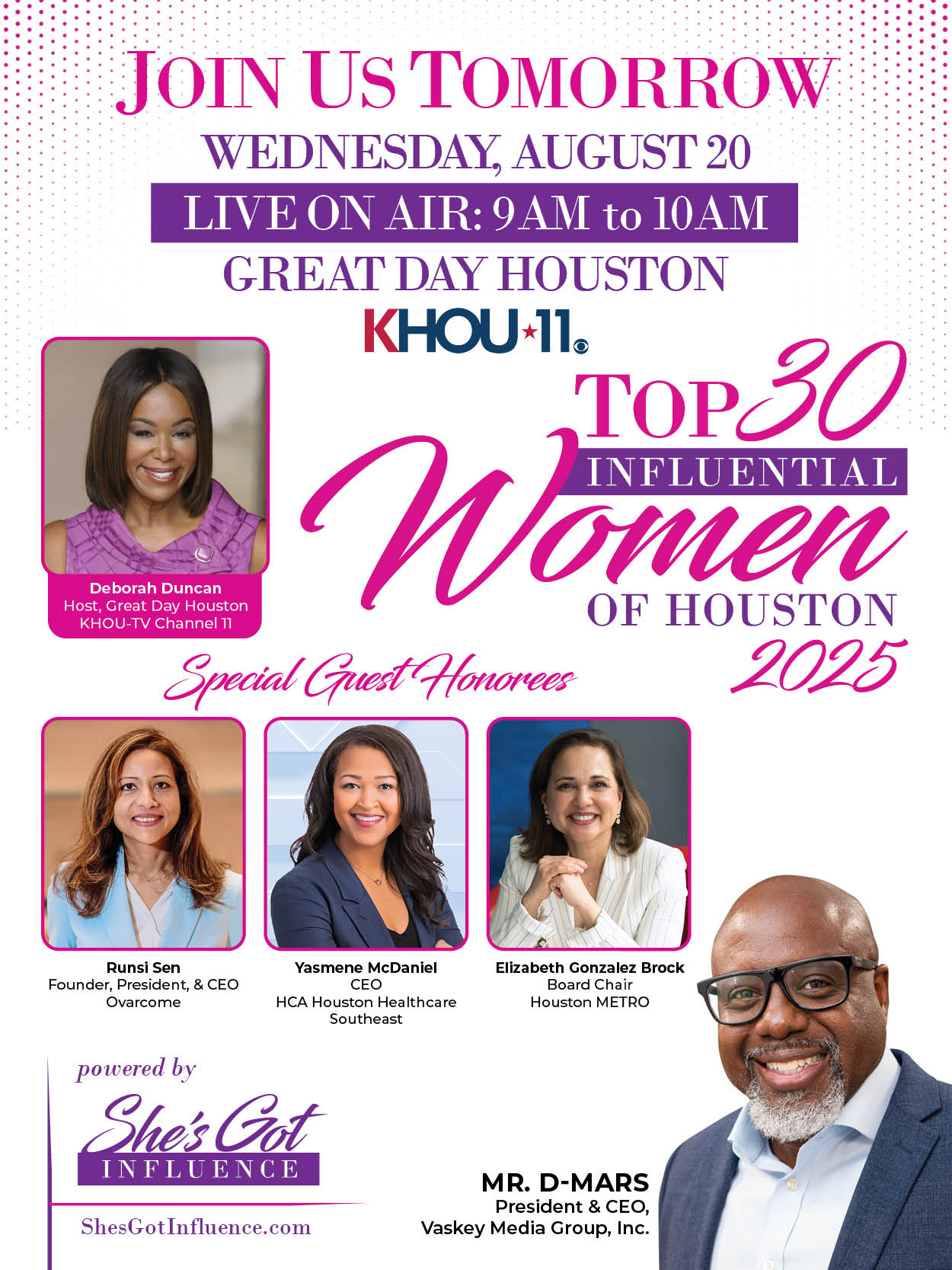 Top 30 Influential Women of Houston