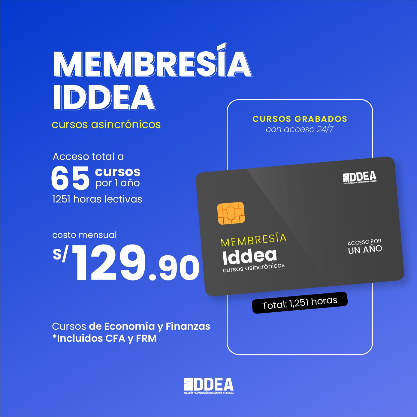 Grupo Iddea. - ¿Sabías que desde 129.90 soles mensuales... | Facebook