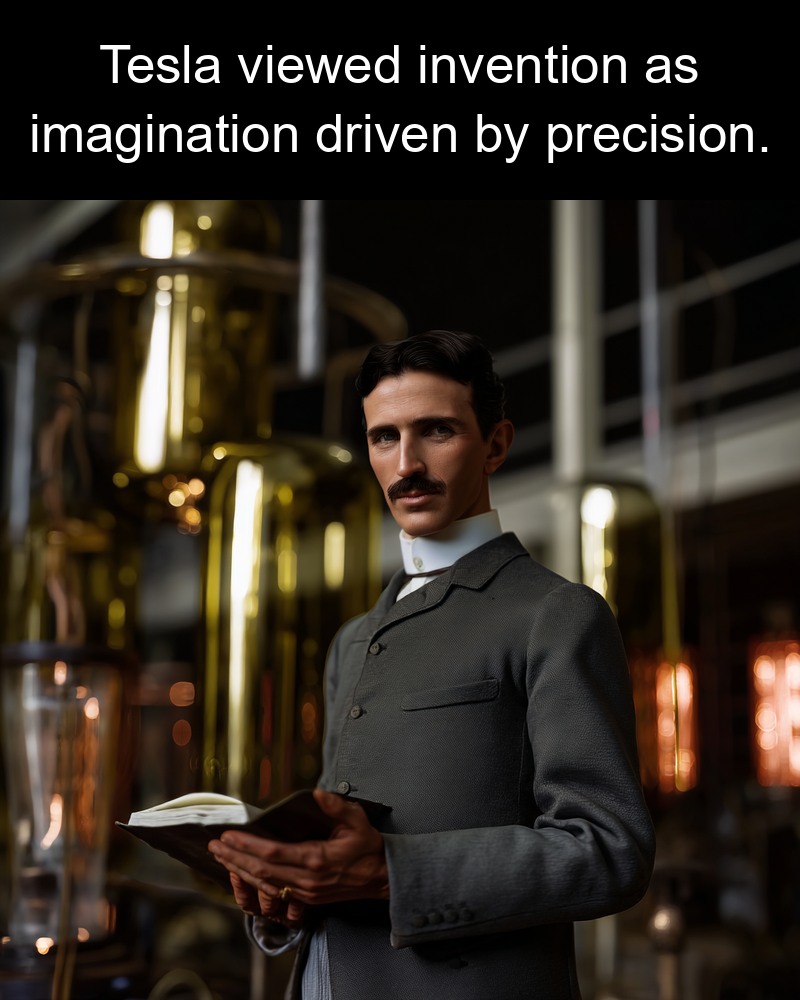Origin - Nikola Tesla believed that invention is the result of applied ...