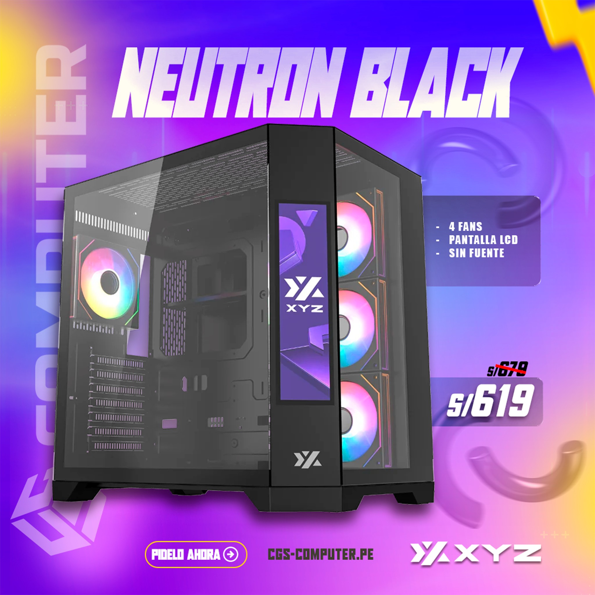 CGS Computer - ⚡ Dale poder y estilo a tu setup gamer ⚡ 🖤... | Facebook