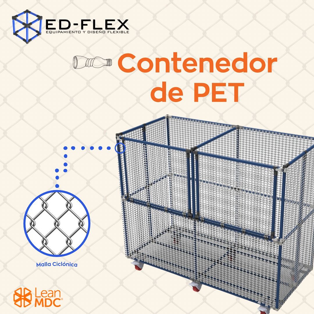 ED-FLEX - Contenedor para PET 🗑🥤 ⚙️🔧Nos dedicamos a la...