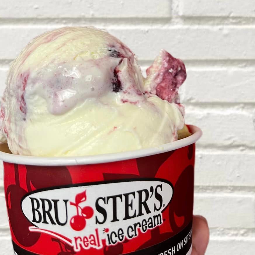 Our Wedding Cake ice cream will... - Bruster's Real Ice Cream | Facebook
