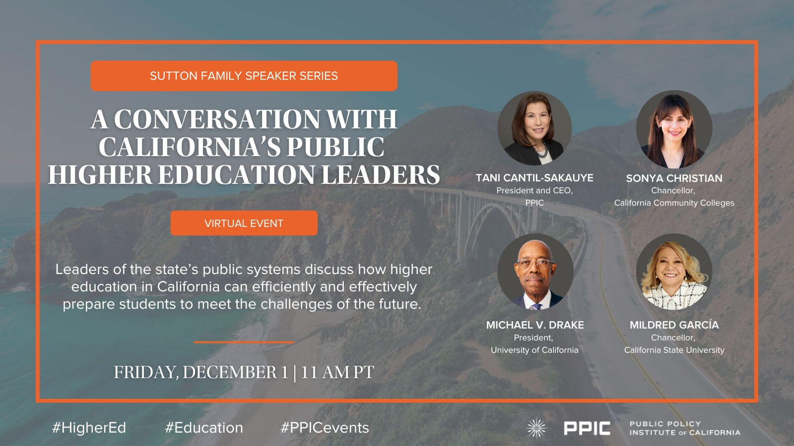 TODAY at 11 AM PT:... - Public Policy Institute of California | Facebook