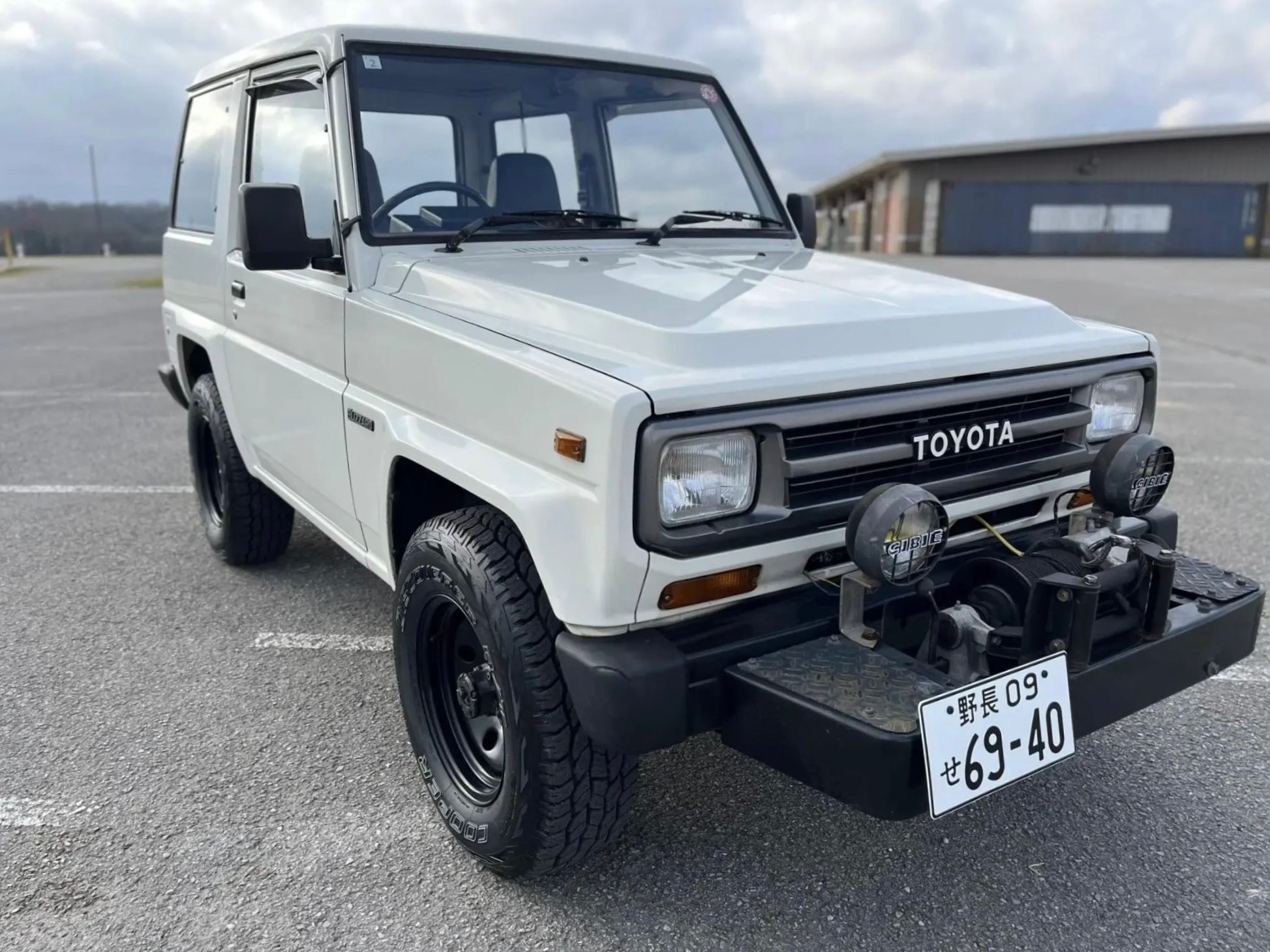 A rare sight on American roads, this 1988 Toyota Blizzard 4×4 is