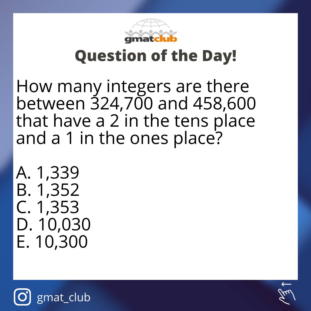 GMAT Club - Quant Question of the Day! 😜 Explanation link:... | Facebook