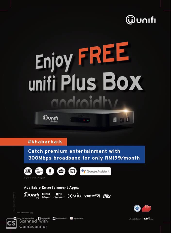Unifi/Streamyx TM