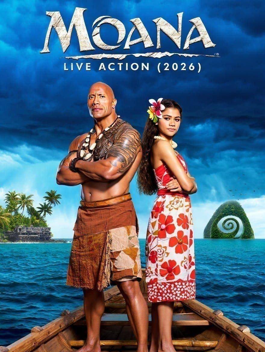 Movie - 🎬 Moana (Live-Action) (2026) 🌊🐚 The ocean's calling, and this ...