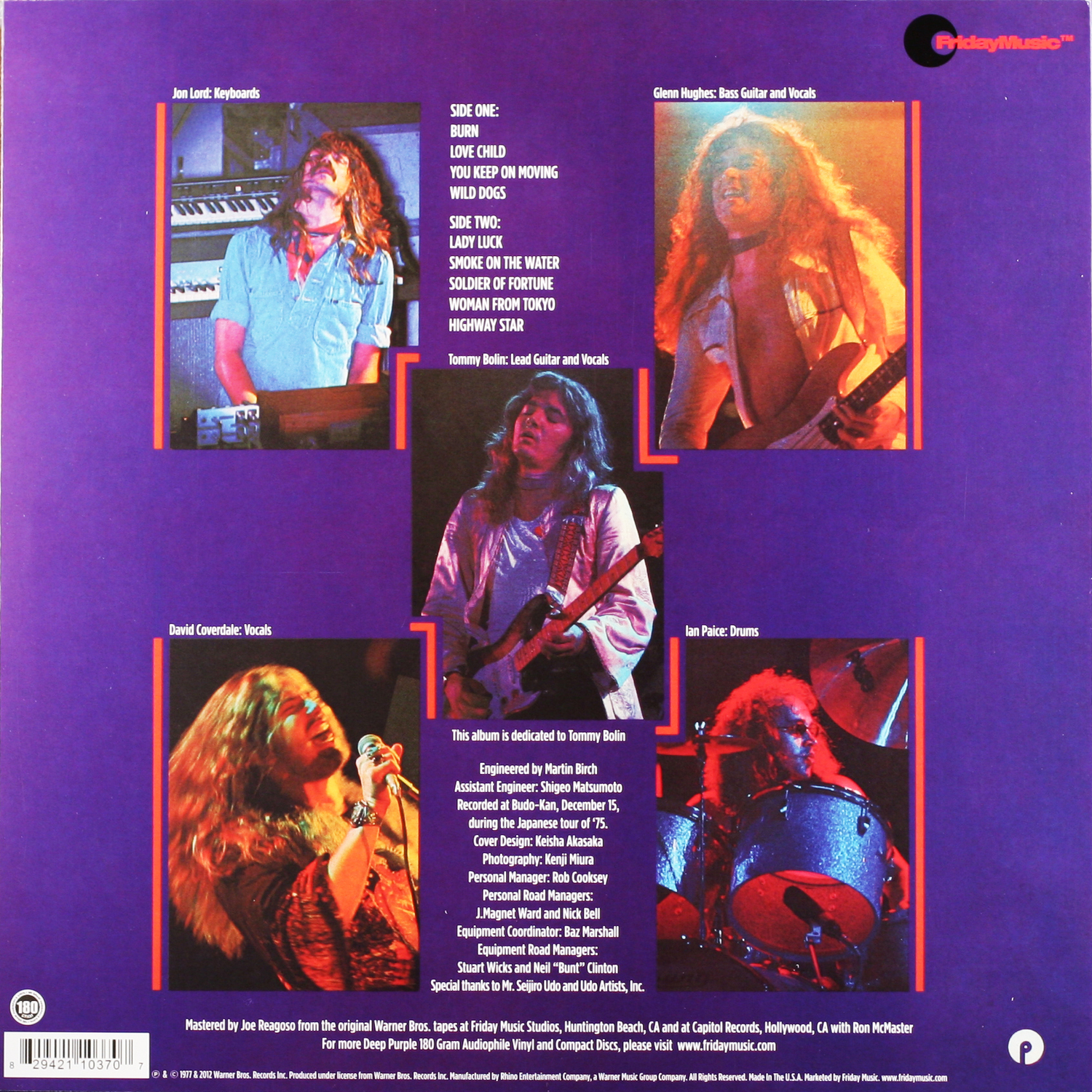 New York Dolls 1975 concert in Japan