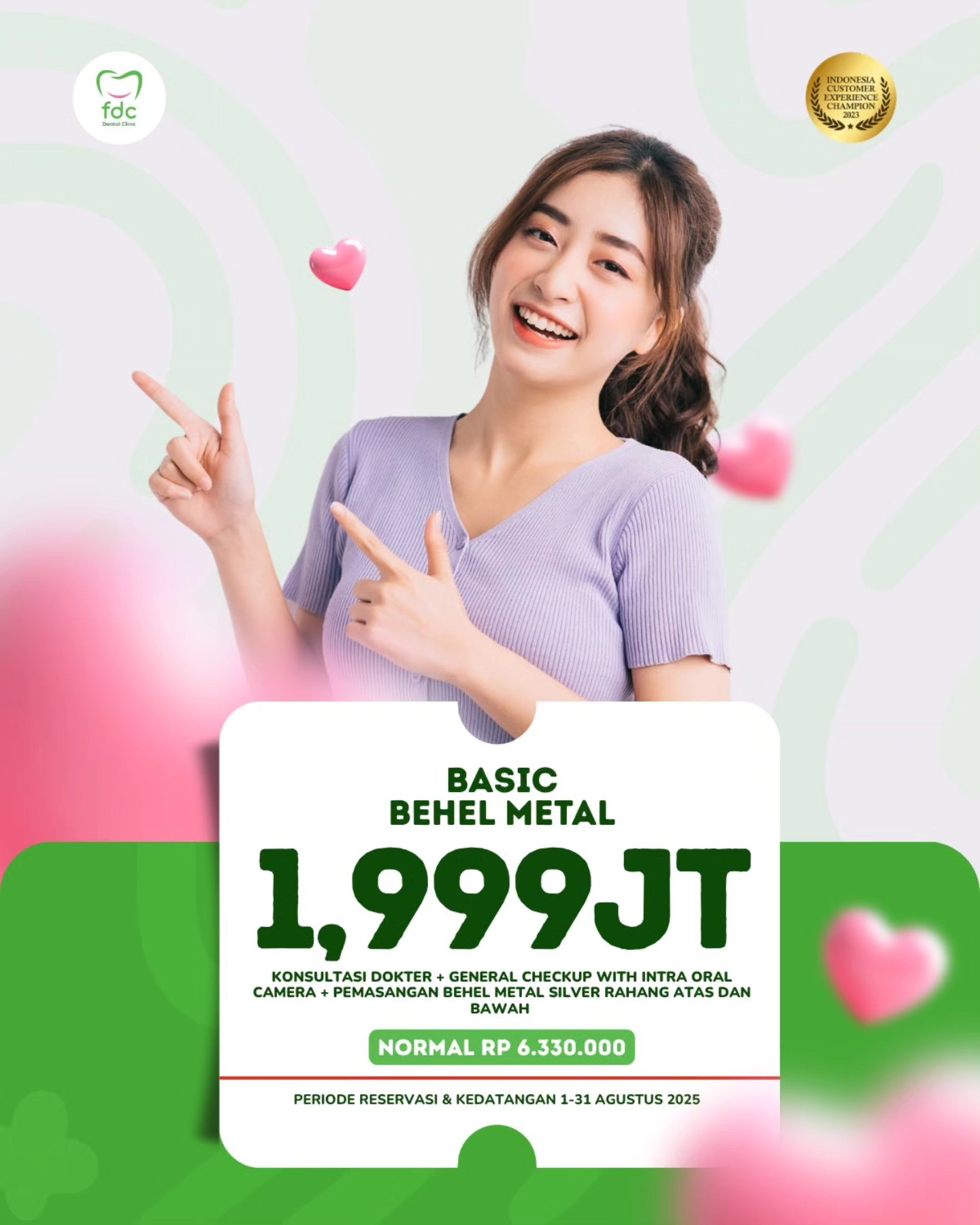 Klinik - Gigi rapi bikin nongki makin happy🫶🏻 Ga perlu lagi pura-pura ...