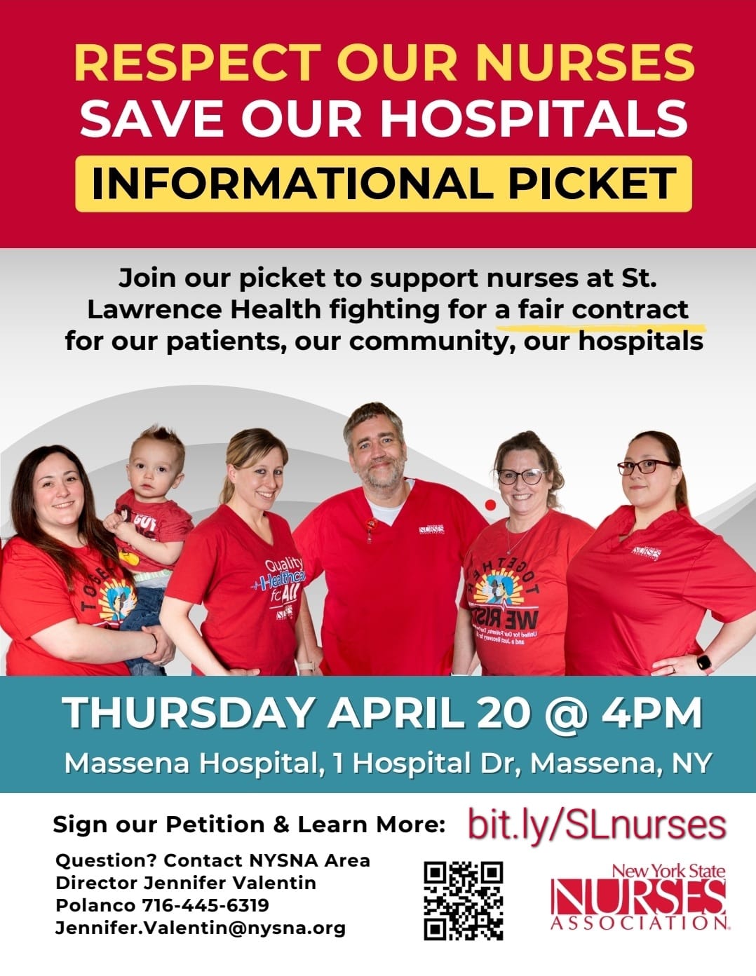 New York State Nurses Association at CVPH