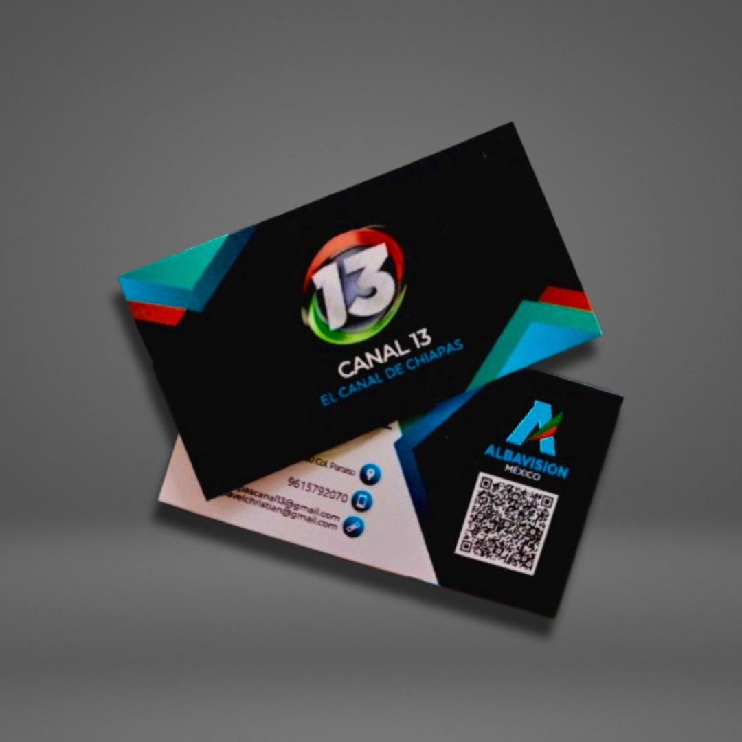 Impresos TG - 🪪📺Tarjetas de presentación realizadas para...