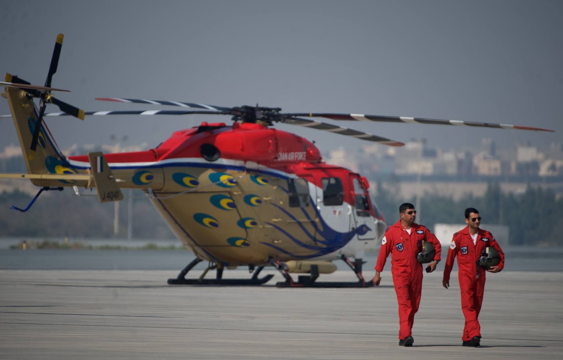 The Sarang Helicopter Team... - Bahrain International Airshow