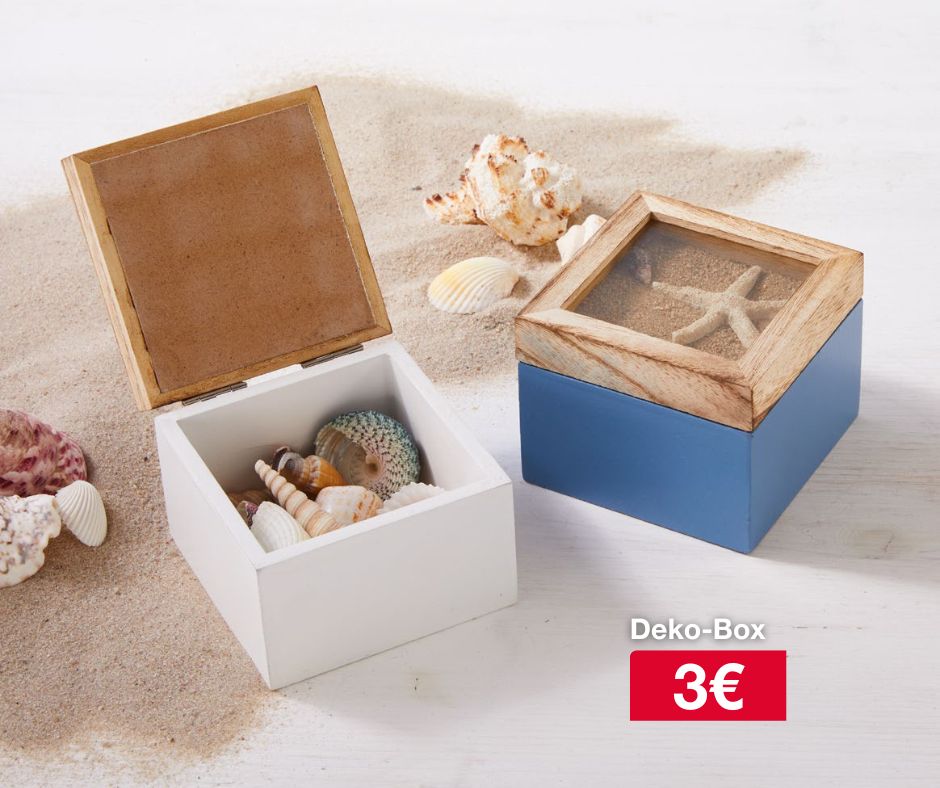 🌟Kleine Schätze, große Wirkung: Unsere Dekoboxen sind nicht nur Aufbewahrungslösungen, sondern echte Hingucker, die jedem Raum das gewisse Etwas verleihen. Mit ihrem maritimen Design und den verspielten Details bringen sie das Flair
