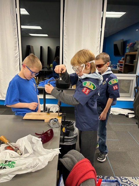 The Bears practiced using tools for... - Cub Scout Pack 55 | Facebook