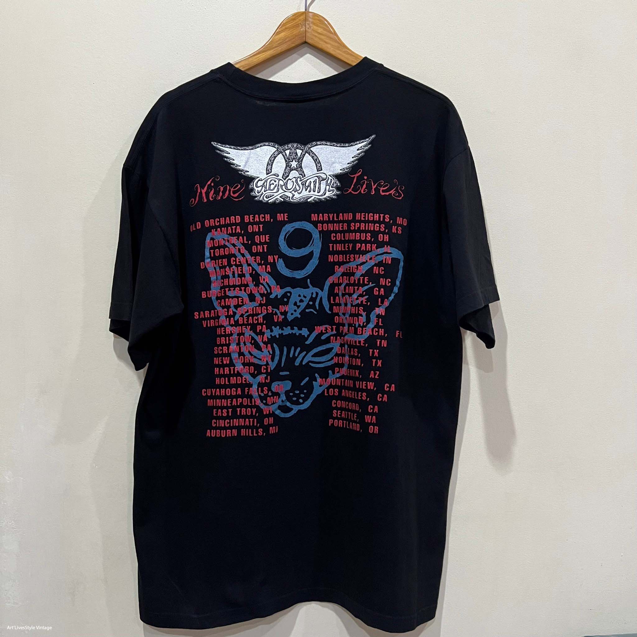 1997 Aerosmith tour tee XL 6219