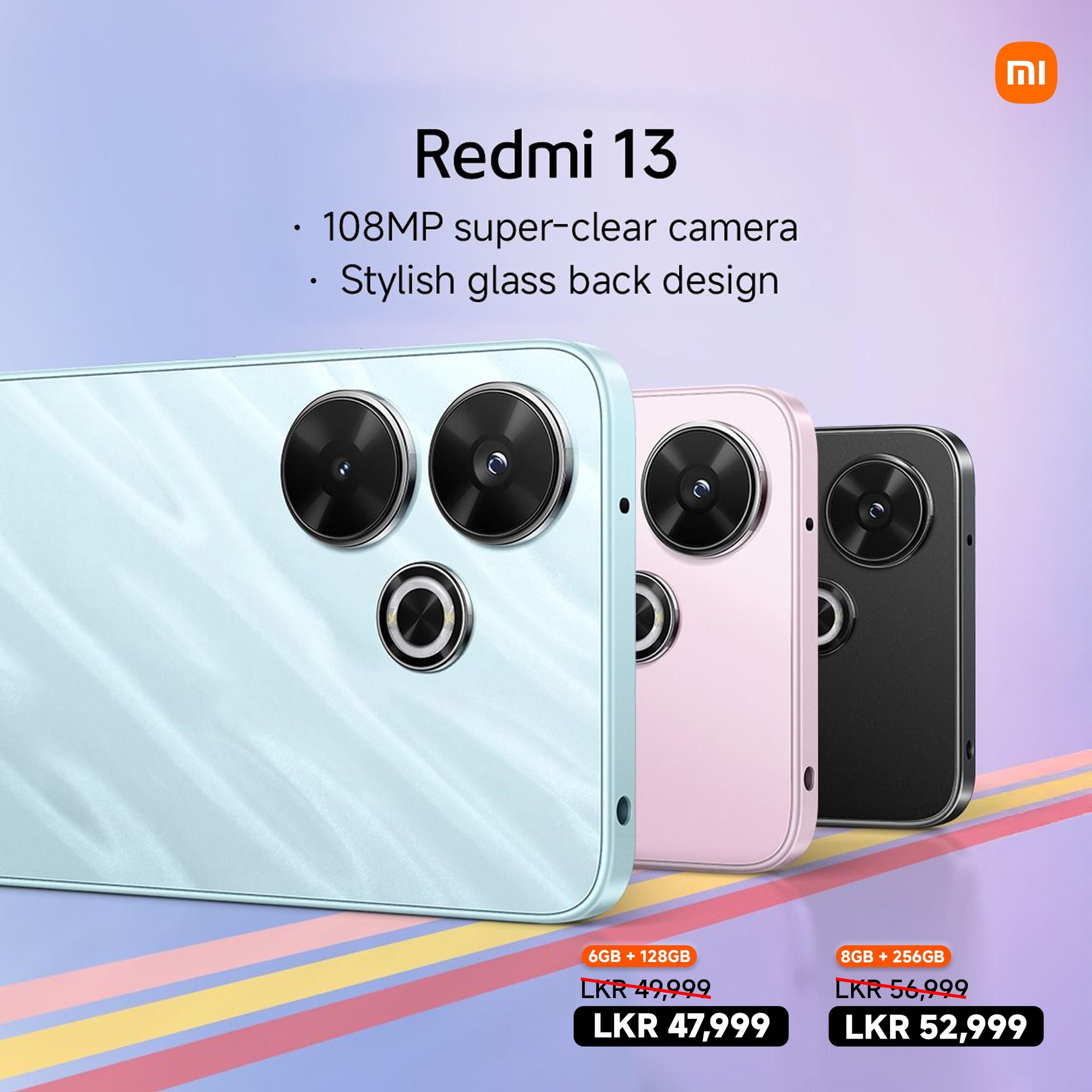 Ready to make memories? The Redmi 13