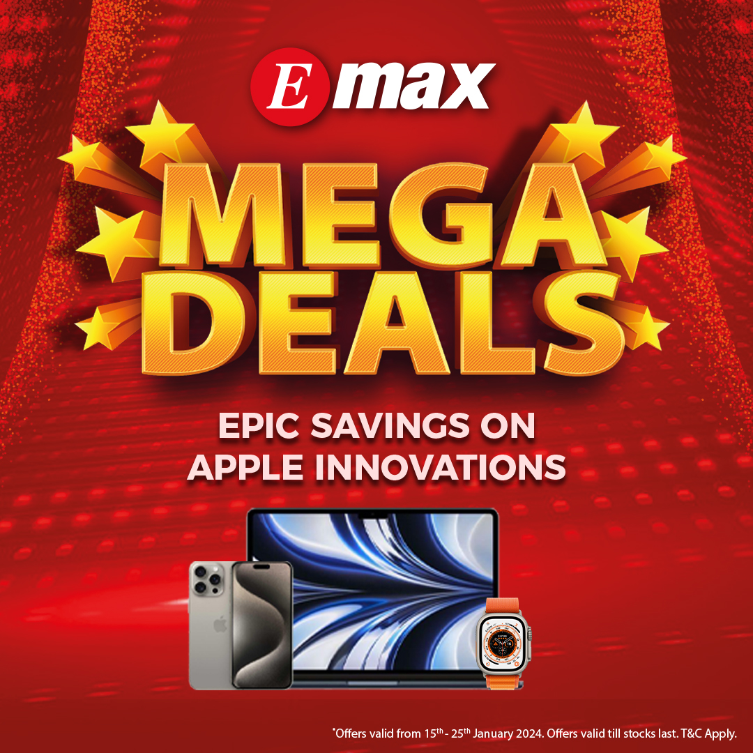 Emax - 💻 Your Dream Apple Tech, Now a Reality! Mega Deals... | Facebook