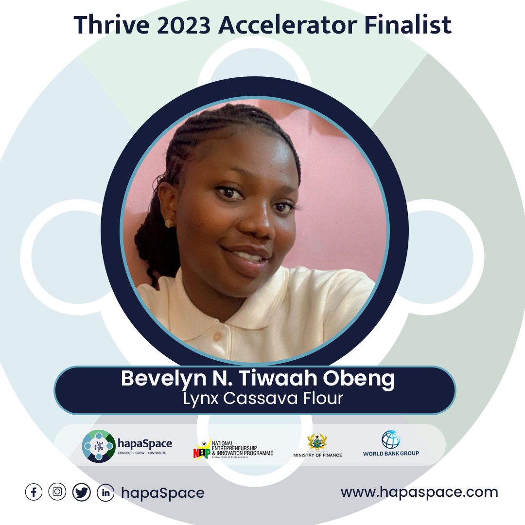 hapaSpace - Meet Bevelyn N. Tiwaah Obeng, a finalist in the Thrive ...