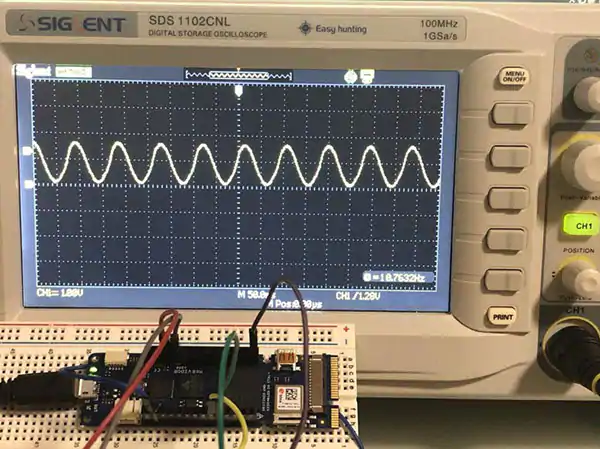 Create a simple sine wave function... - Make2Explore Systems | Facebook