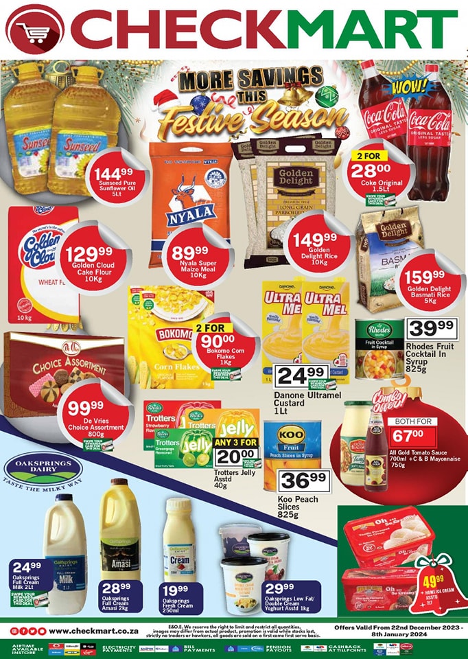 The Savings continue at Checkmart... - Checkmart Supermarket
