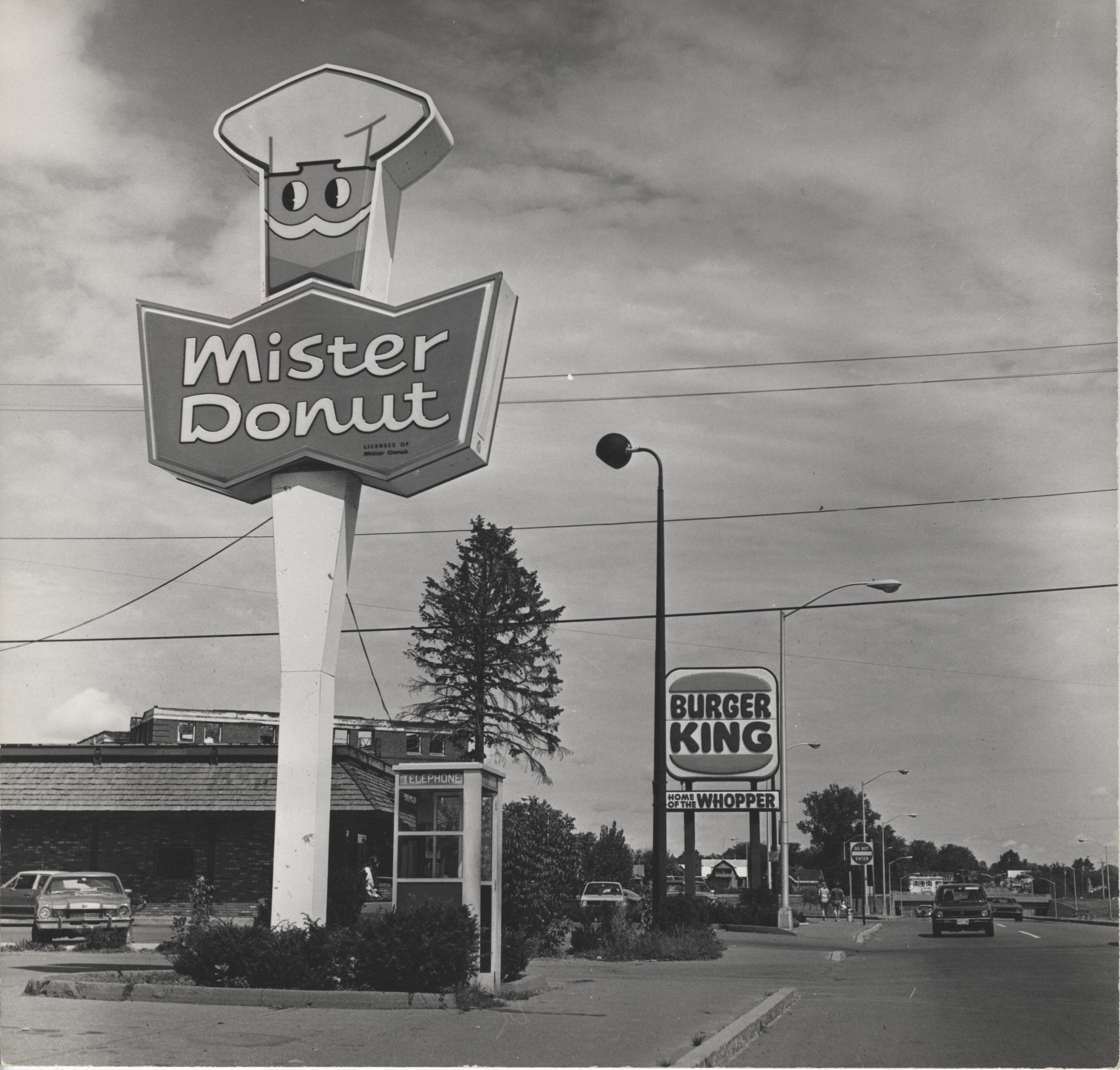 Burger King on 58th or 59th street in Manhattan, 1977