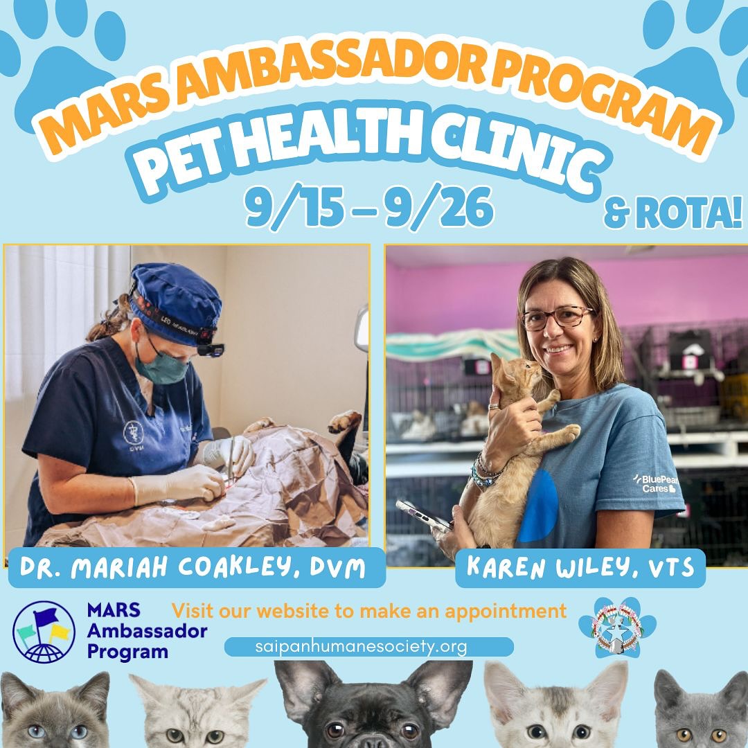 🌟 Welcome, September MAP Team! 🌟... - Saipan Humane Society | Facebook
