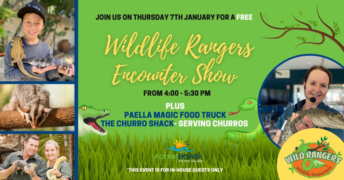 Wild Rangers Wildlife Show: 7 Jan 2021 for In-House Guests Only