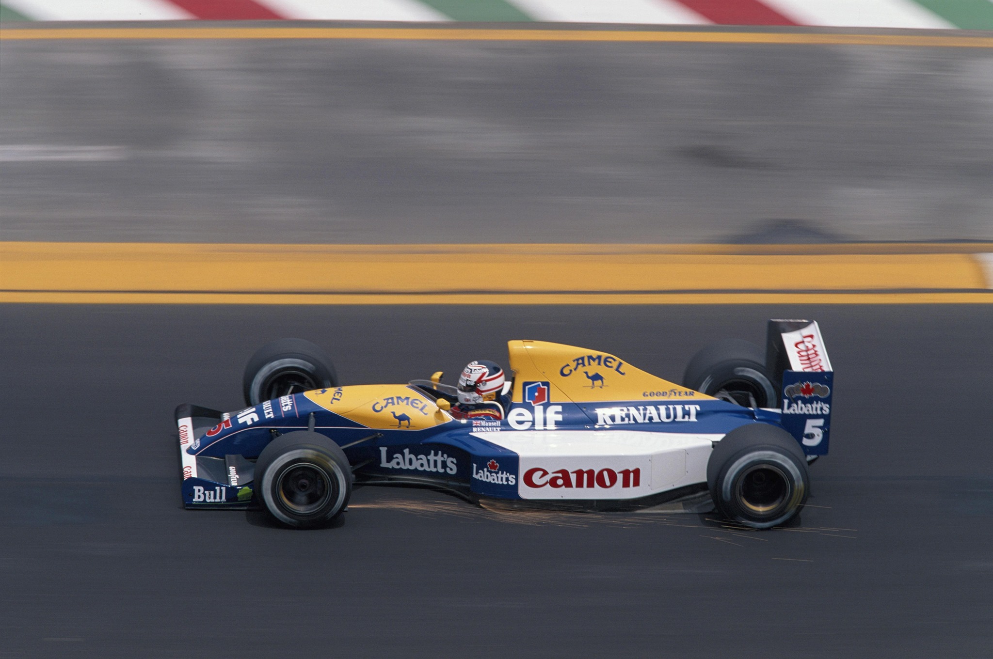 Nigel Mansell (Williams FW14B) - 1992 San Marino GP