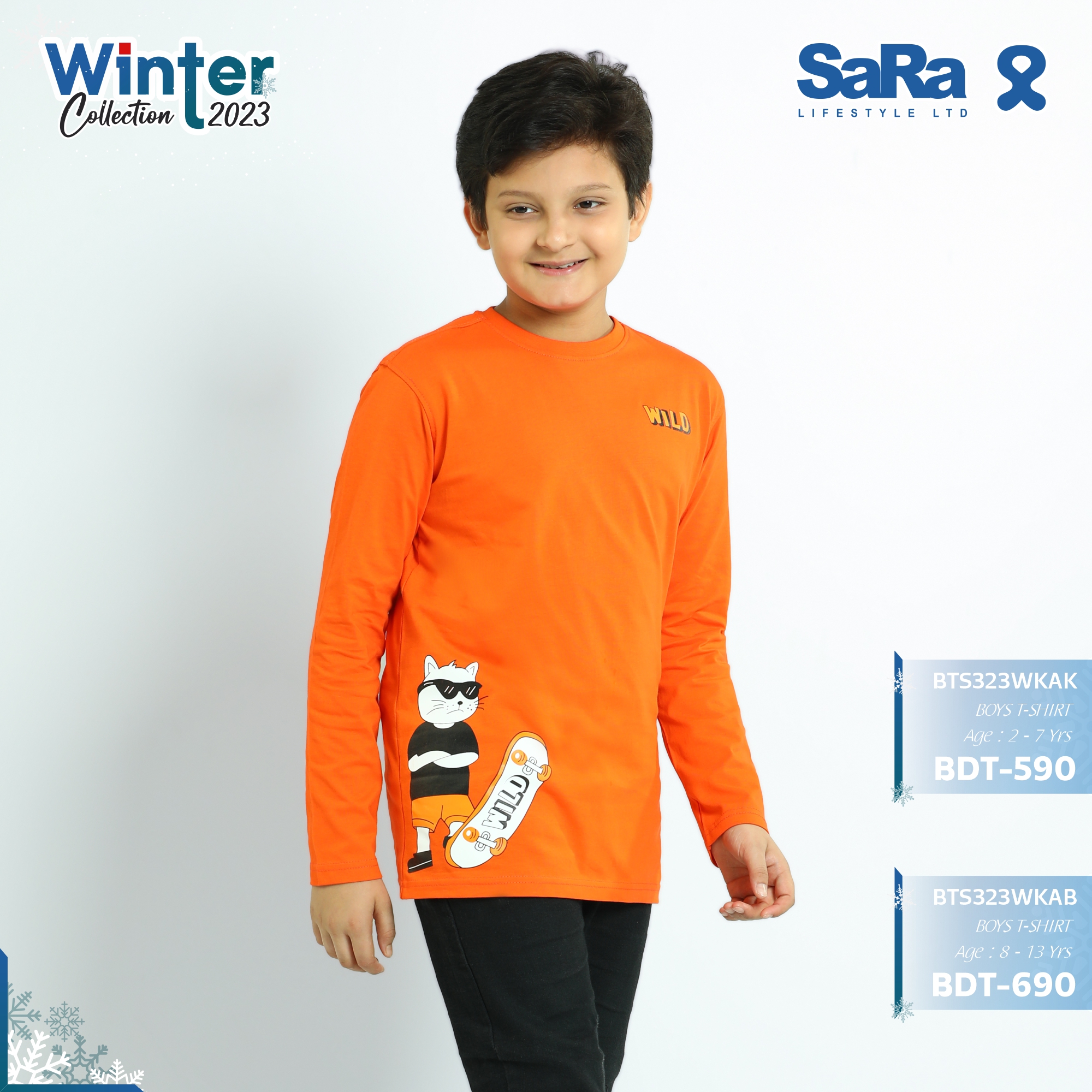 SaRa Lifestyle's boy's t-shirts are the perfect companions for