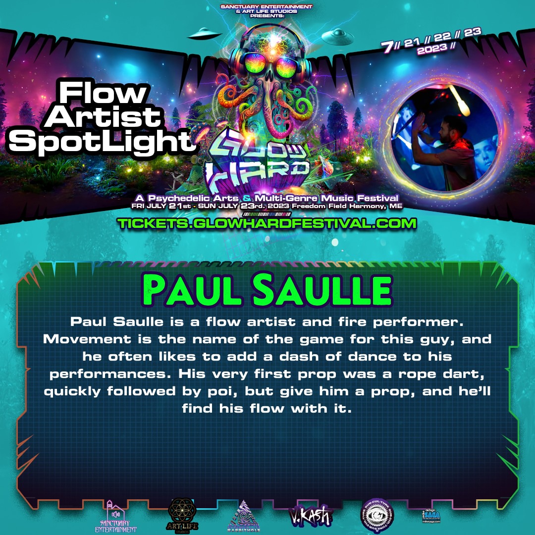 🌟👾 Glow Hard Flow Artist... - Sanctuary Entertainment