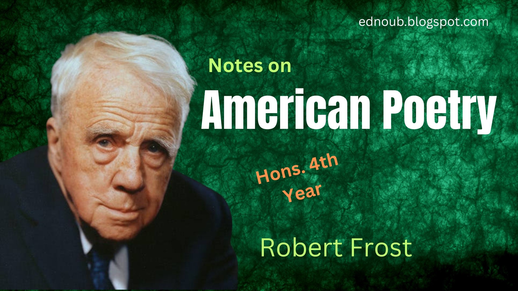 Ednoub - Depict the theme of alienation in the poems of Robert Frost. 💥 ...