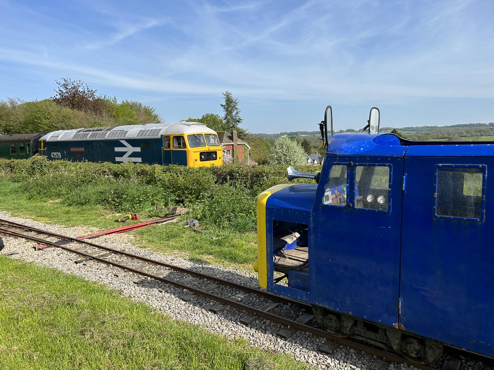 1:1 scale Class 47 47579 James... - Ropley Miniature Railway | Facebook