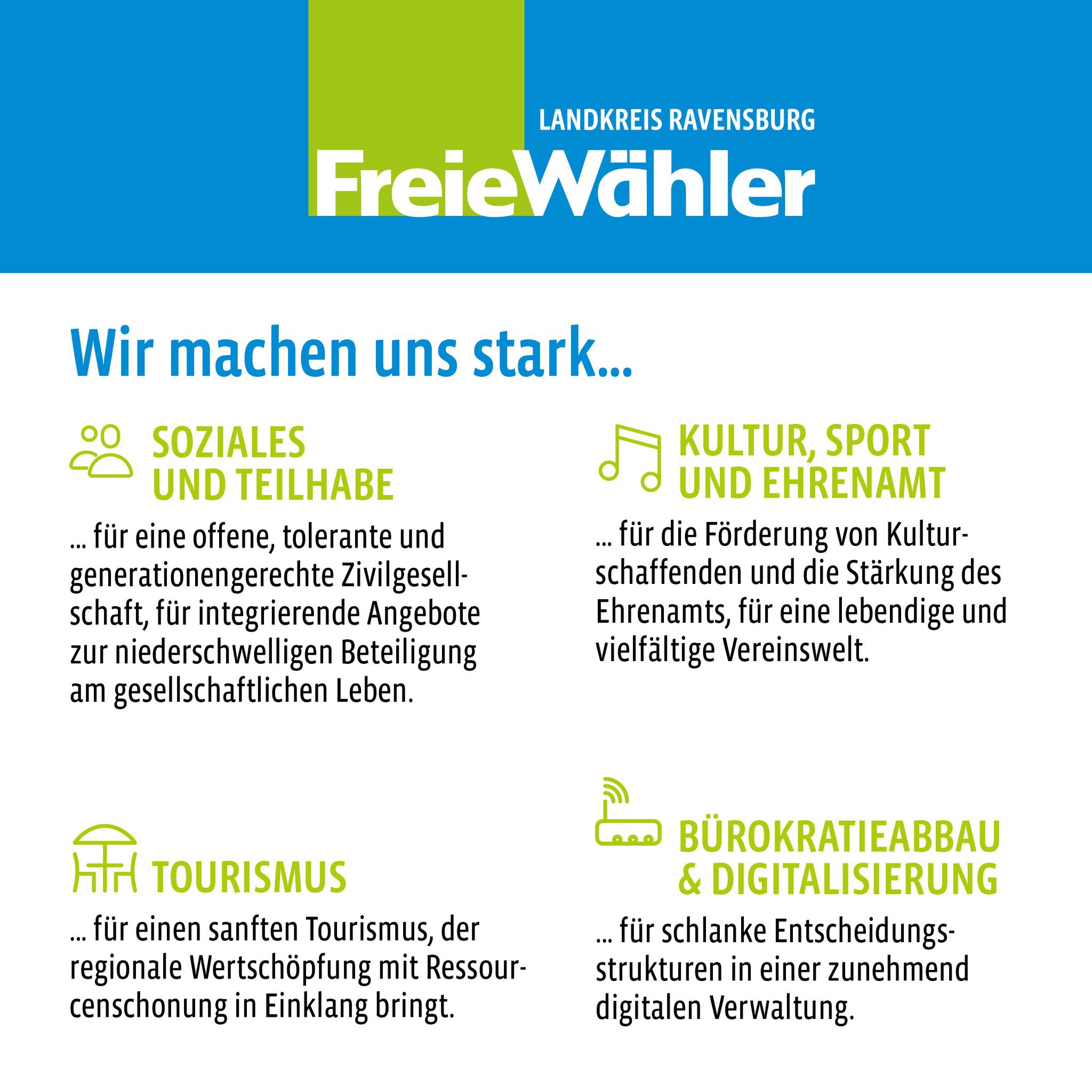 Freiewaehlerkreisravensburg - Die Kandidaten der Freien Wähler in ...