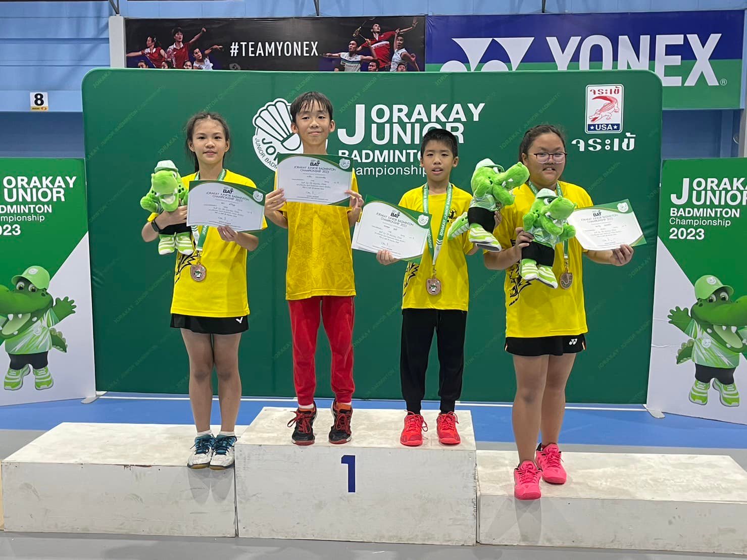 🏆🏆เด็กๆไปแข่งขันตีแบด... - สนามแบดมินตันGoodview Complex ลำปาง | Facebook