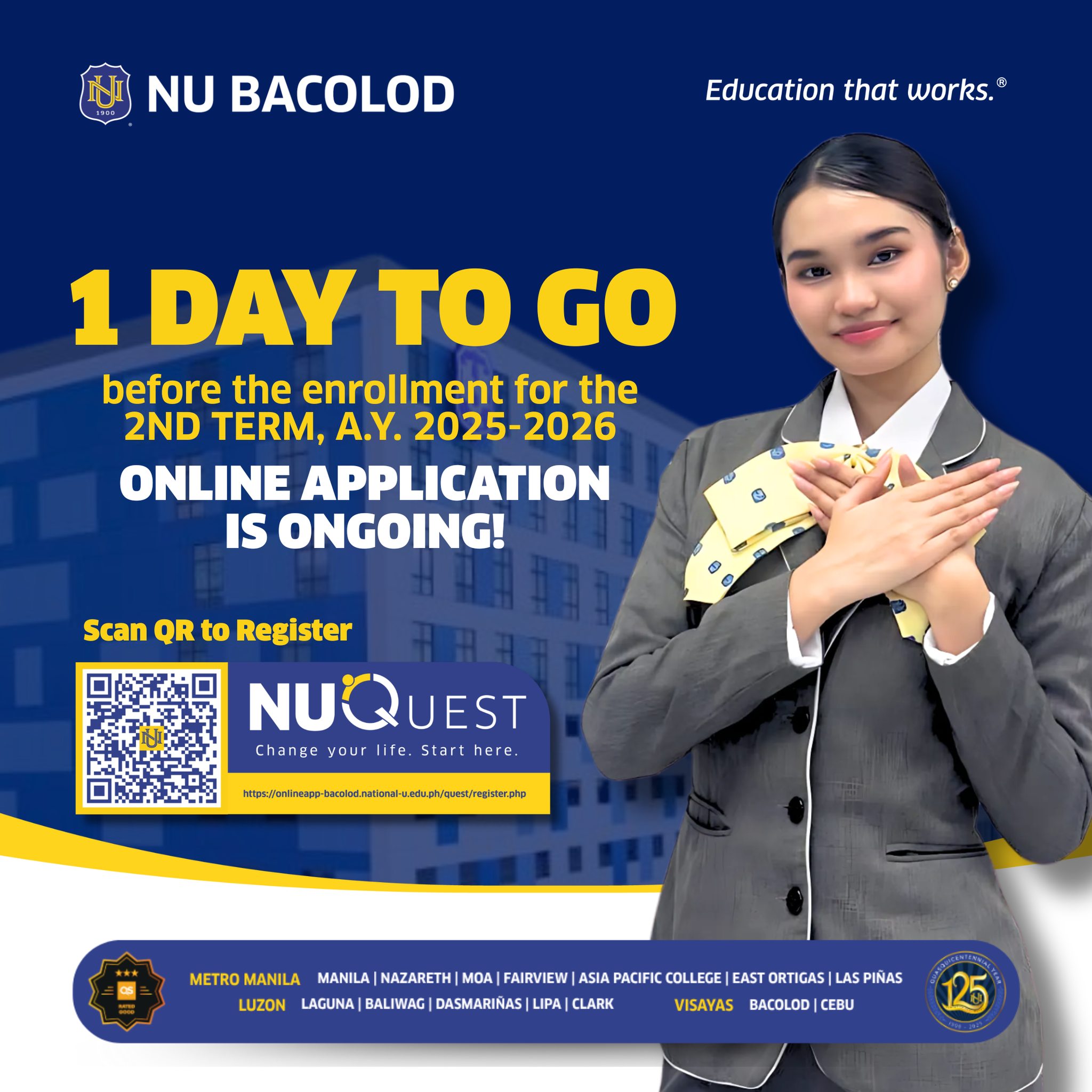 NU - Be a Nationalian! The Online Application for NEW STUDENTS and ...