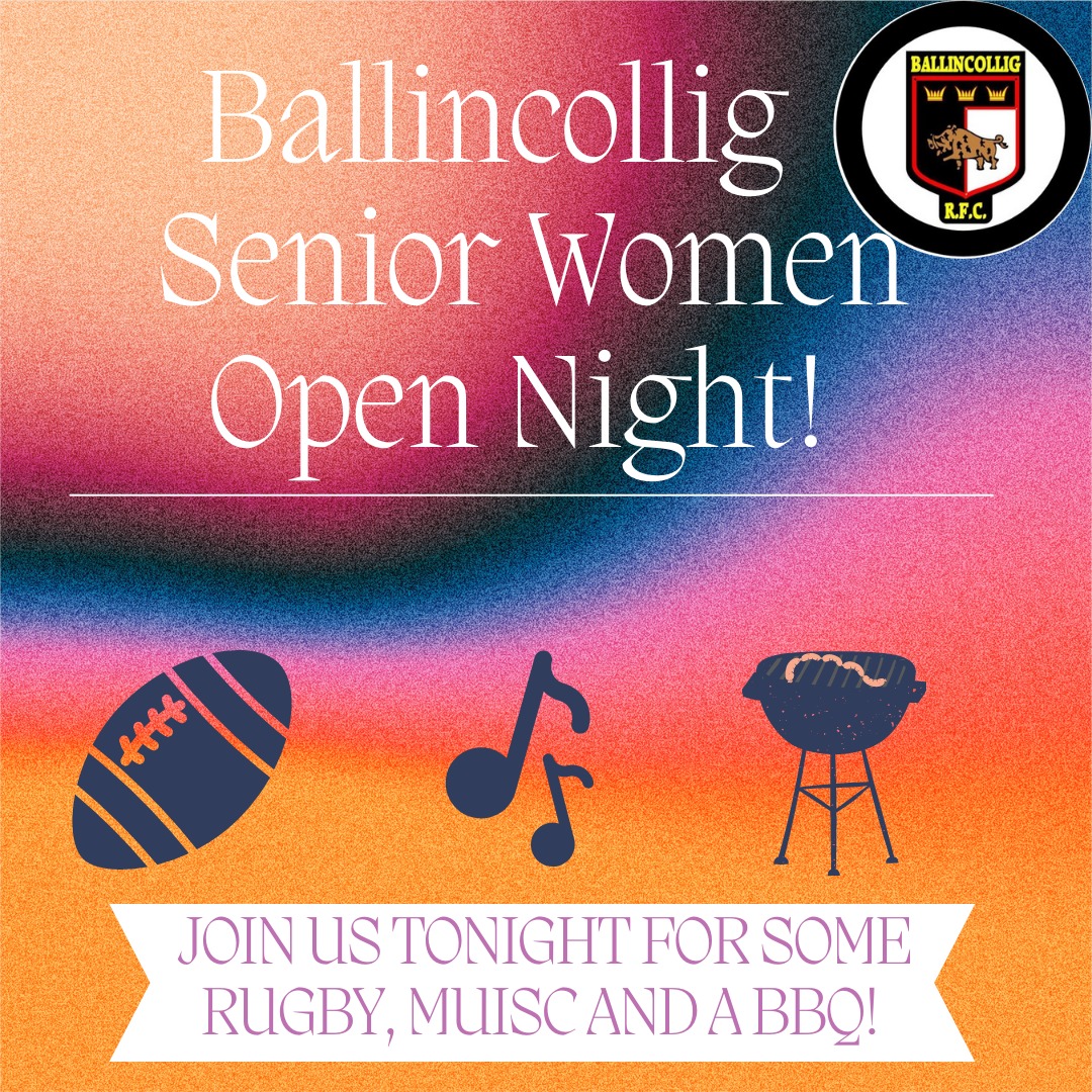 The day is finally here! We are excited... - Ballincollig RFC