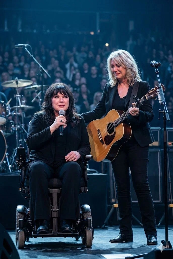 TWO SURVIVORS SING AS ONE On the massive stage of American Idol