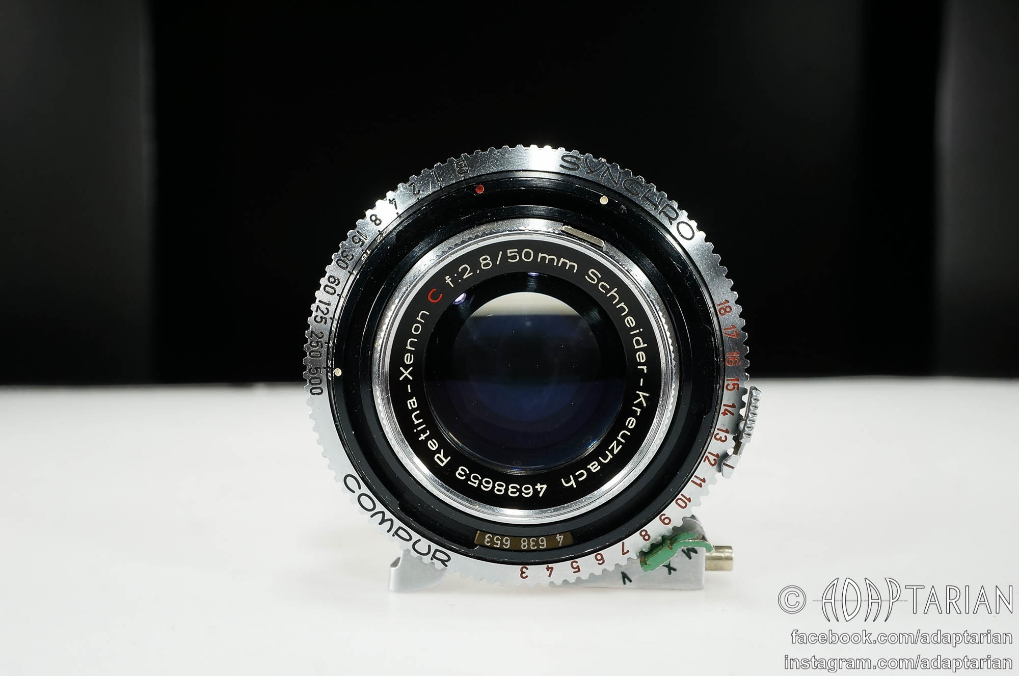 Schneider-Kreuznach Xenar 7.5cm f2.9 [c1938 repurposed] + A7Rii.