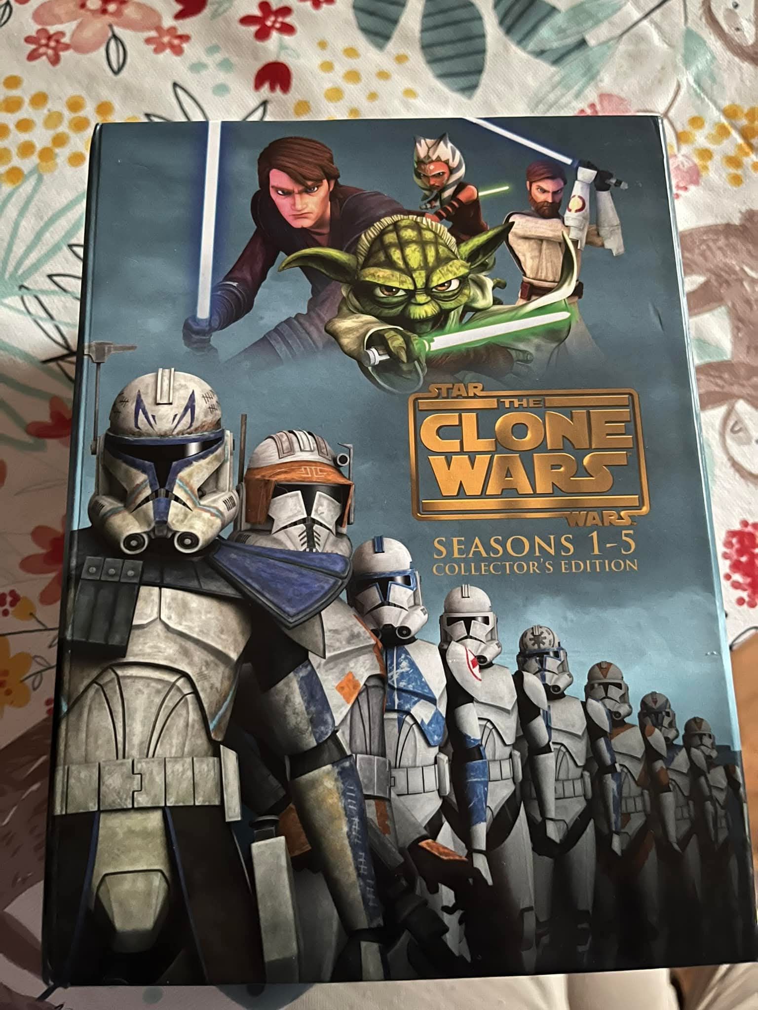 Star Wars Clone Wars seasons 1-5 collector's edition