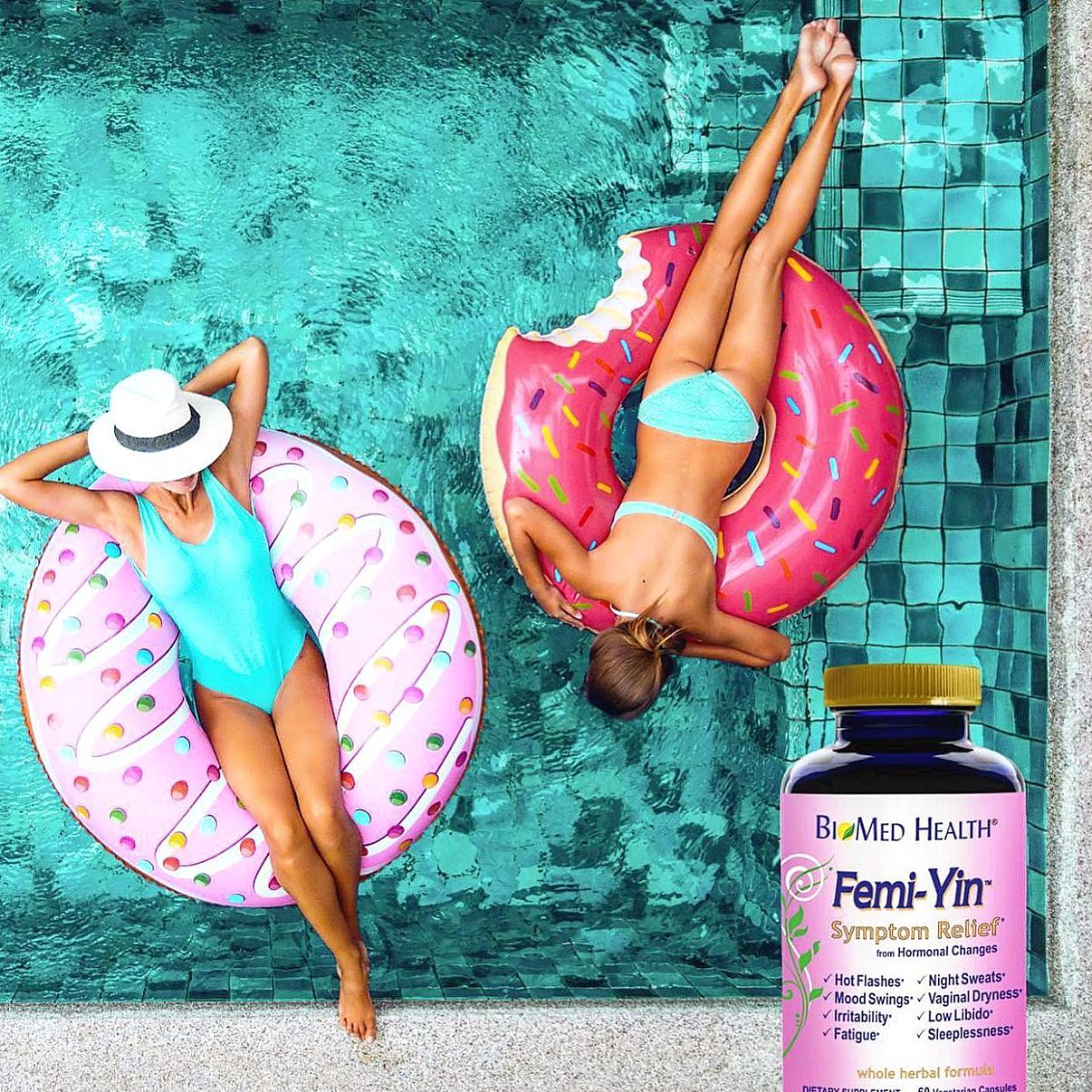 BioMed Health Femi-Yin - 60 Capsules For Peri & Menopause Symptom Relief & Support 3 thumbnail image