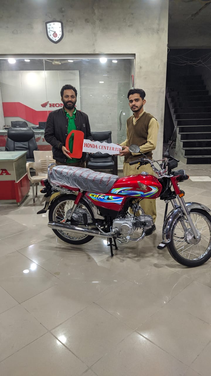 Honda Center - Congratulations Mr, Ali Hamza Sb For...
