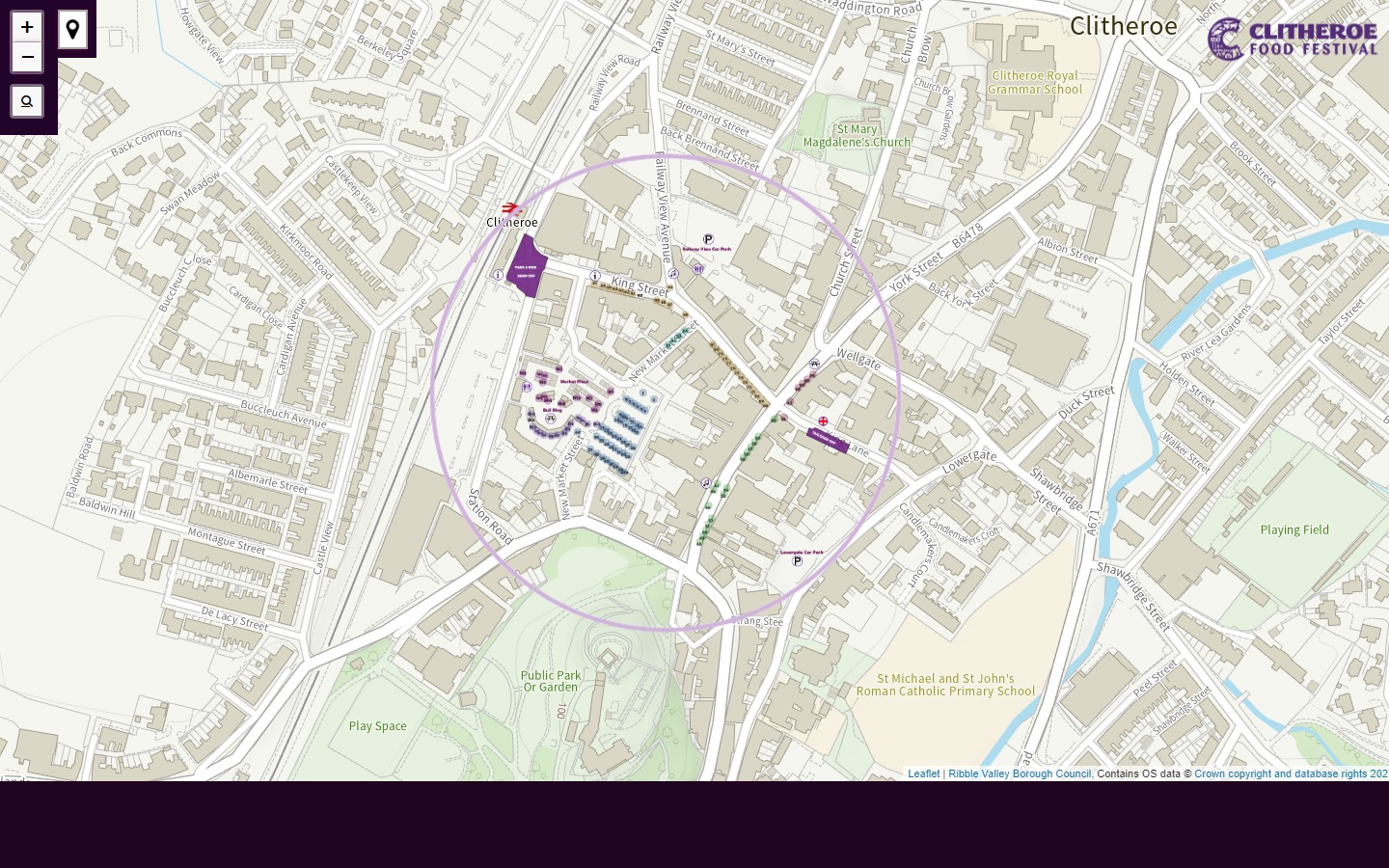 Check out the festival map to... - Clitheroe Food Festival | Facebook