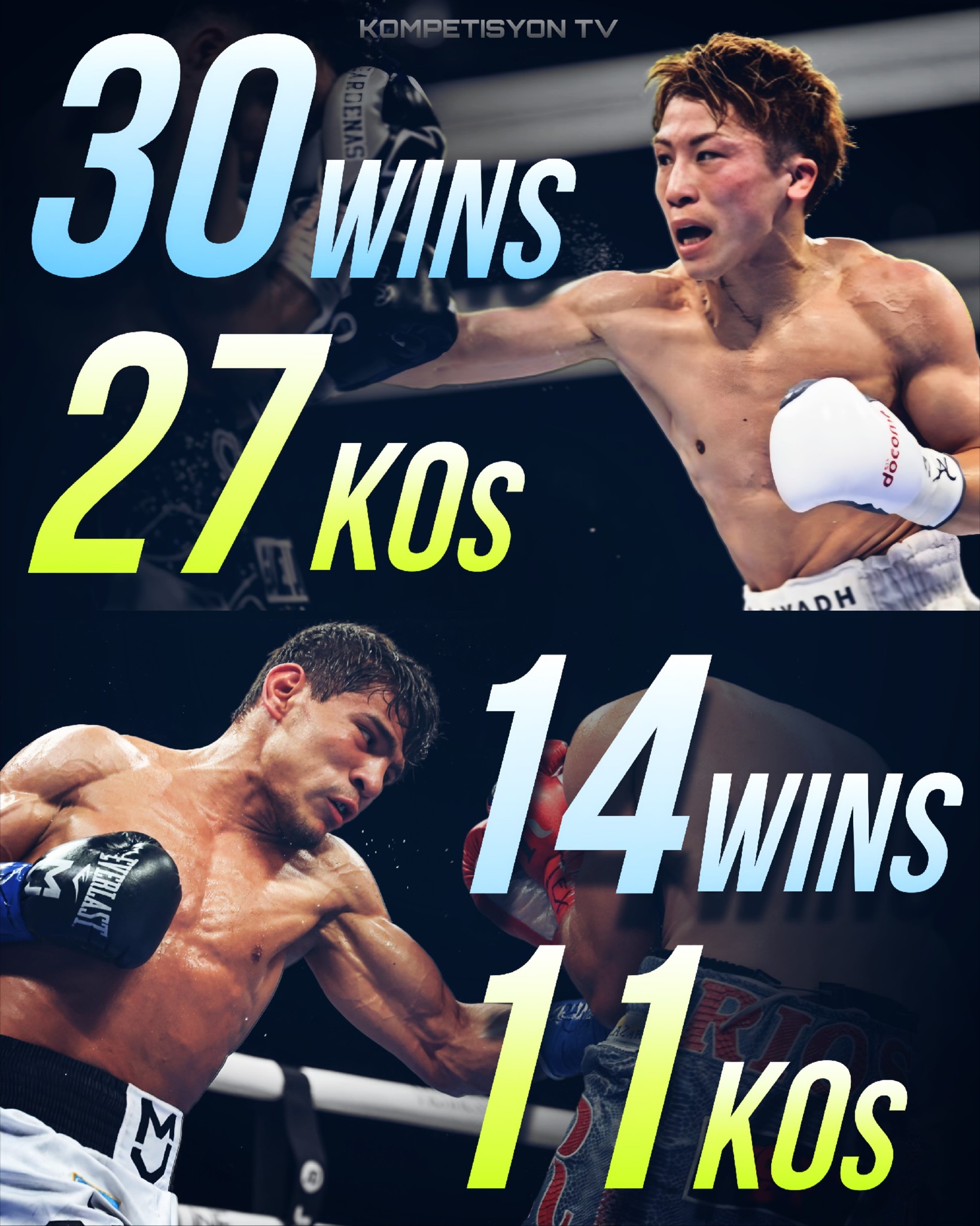 ⏳ Just 3 weeks to go! Naoya “The Monster” Inoue puts his