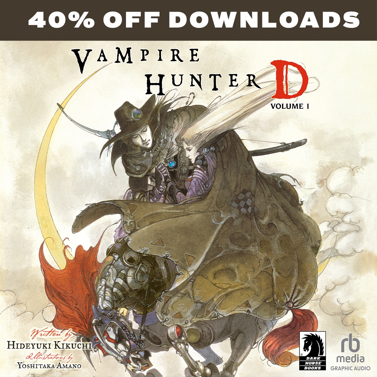 Vampire Hunter D series continues after volume 44